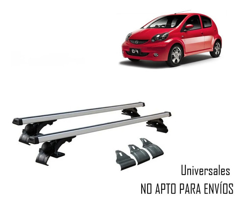 Barras De Techo Aluminio Byd F0 Universales