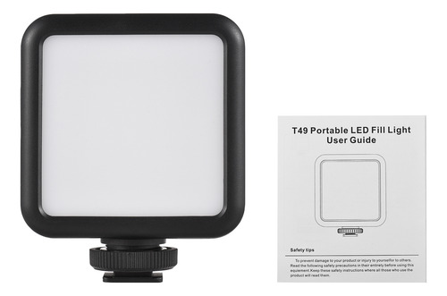 Lámpara De Vídeo Led De Bolsillo: 5600 K, 25 Perlas, 3 Sopor