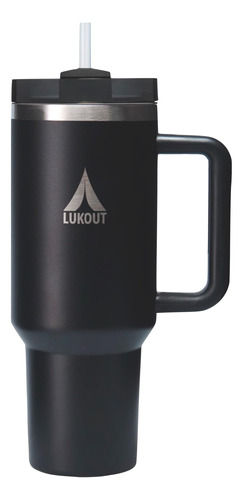 Vaso Térmico Tumbler Lukout 1180 Ml | V2 | Negro