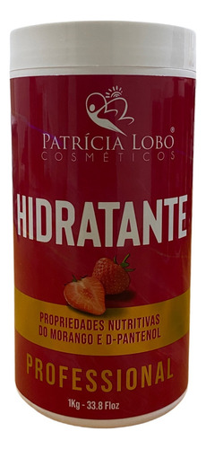  Hidratante Morango 1kg Patrícia Lobo