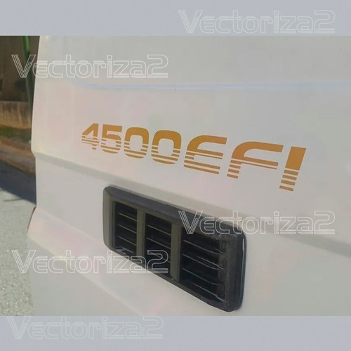 Imagen 4 de 6 de Calcomanias 4500efi Toyota Machito Land Cruiser