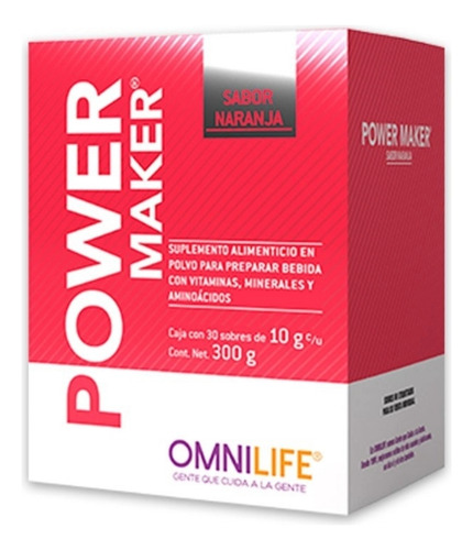 Power Maker Regenera Huesos Músculos Tejidos Artritis Artros Naranja