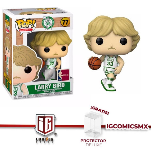 Larry Bird Boston Celtics Funkon Pop #77