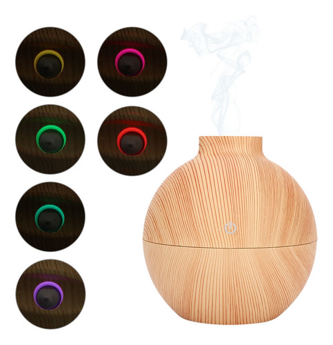 130 Ml De Usb Led Mini Difusor De Aceite Esencial Humidifica