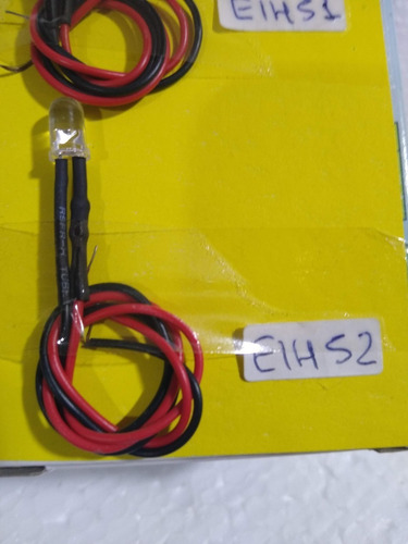 Nico 3 Leds De 5 Mm, Resistencia Y Cable Esc.todas (eih 52)