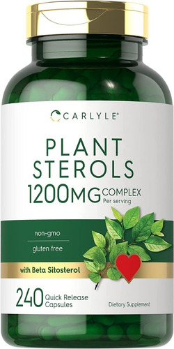 Carlyle Plant Sterols Salud De La Próstata 1200mg 240 Caps 