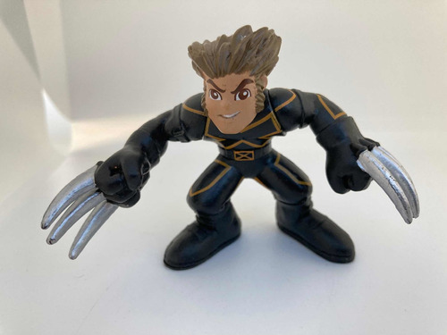 Figura Wolverine Xmen Super Hero Squad Marvel X-men