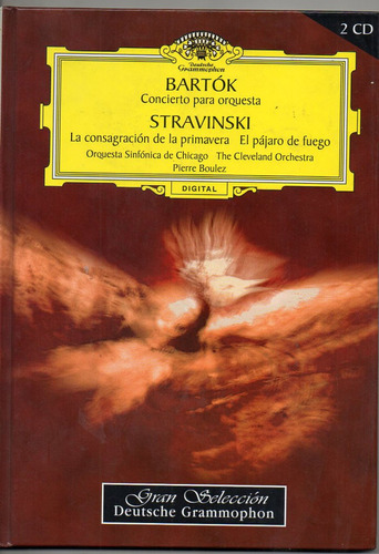 Bartók - Stravinski - La Consag. De La Primavera- Libro, 2cd