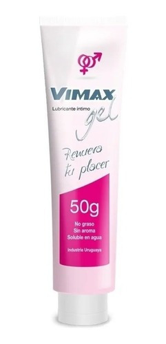 Imagen 1 de 2 de Vimax Gel Lubricante Intimo 50 G
