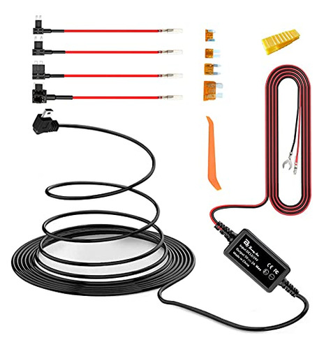 Dash Cam Hardwire Kit, Mini Usb Hard Wire Kit Fusible Para D
