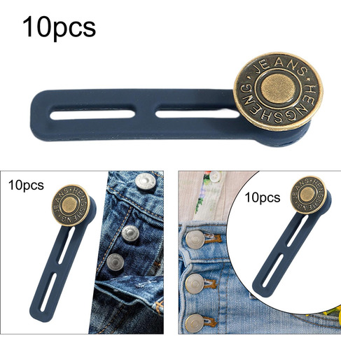 10 Uds Extensor De Cintura Expansor De Letra De Cobre