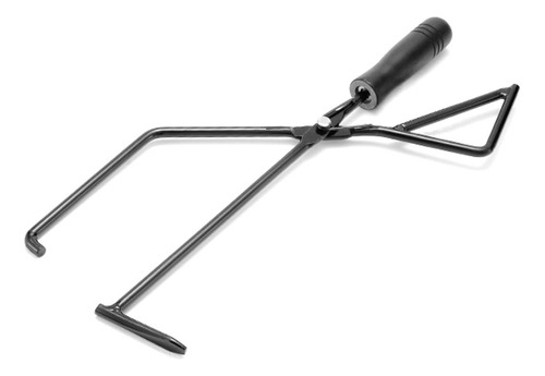 Pinza For Leña De Camping: Pinzas De Caoal Con Mango De Ma