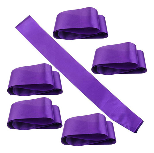 Bandas Saten Morado Para Boda Y Fiesta.