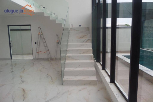 Imagem 14 de 21 de Casa Com 4 Dormitórios À Venda, 450 M² Por R$ 2.650.000,00 - Condomínio Residencial Jaguary - São José Dos Campos/sp - Ca3735