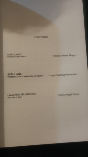 Libro Sor Juana Presencia Voz E Imagen En El Tiempo (Usado)