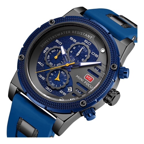 Mini Focus Chronograph Sports Relojes De Cuarzo Para Hombre