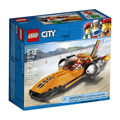 Kit De Construcción Lego City Speed Record Car 60178 (78 Pie