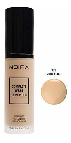 Rostro Bases - Fundación Moira Complete Wear (nude Beige)
