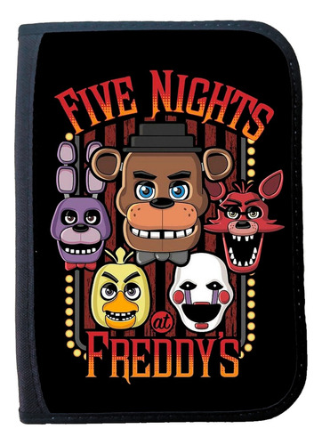 Cartuchera 1 Piso Five Nights At Freddys Fnaf Freddy Foxy 