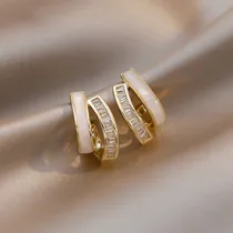 Comprar Pendientes De Mujer Elegantes Pendientes Largos De Mujer Galvanizados En Oro De 18 Quilates