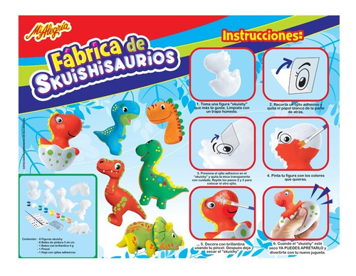 Imagen 3 de 3 de Fábrica De Skuishisaurios - Mi Alegría