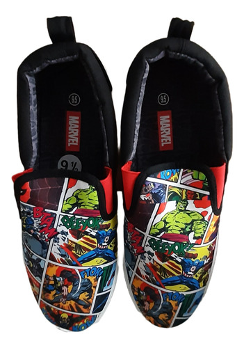 Zapatos Vans De Marvel Comic Originales