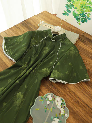 Vestido Qipao Laochuenzhang Sin Género Talle M