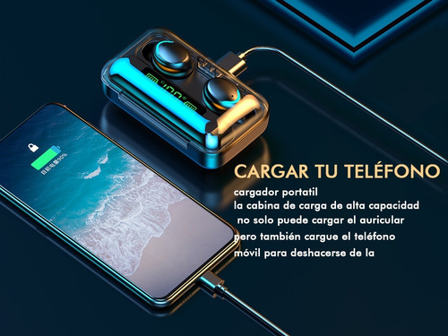 Audífonos Impermeables Con Manos Libres Y Bluetooth 5.0