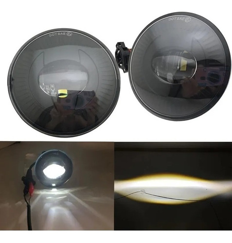 Faros Antinieblas Led Lupa 5d Chevrolet Tahoe 2007 Al 2014