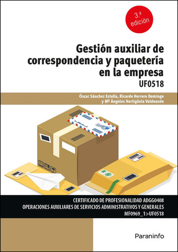Libro Gestion Auxiliar De Correspondencia Y Paqueteria - ...