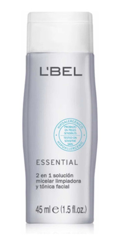 Lbel Essential Solución Micelar 2 En 1 - 45 Ml