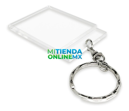 Imagen 9 de 10 de Llavero De Acrílico 2mm, 5x4 Cm, Pack De 100