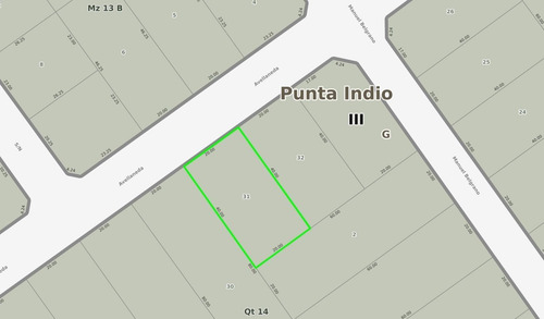 Imagen 11 de 12 de Lote De 20x40, Punta Indio