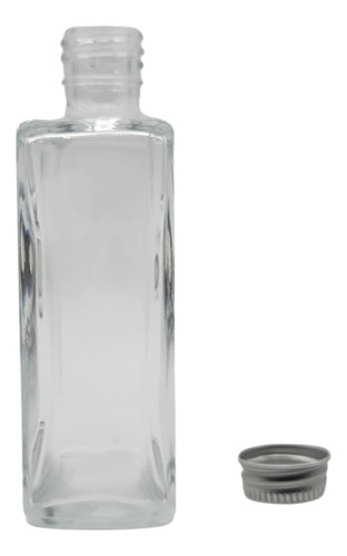 Licorera Botella Daysi 120 Ml Vidrio Tapa Metalica 44pzs