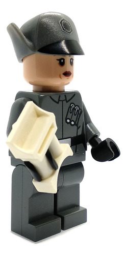 Lego 75104 First Order Officer Mujer Lieutenant Minifigura (Usado)