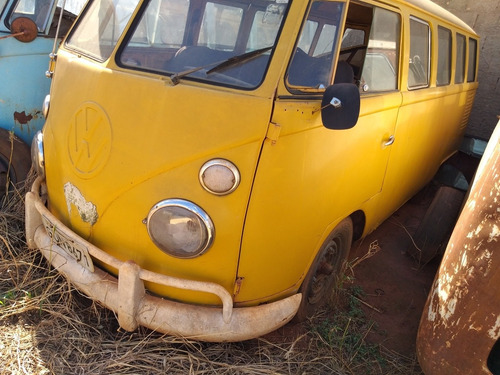 Imagem 9 de 11 de Volkswagen Kombi Corujinha 1974 Excelente Estrutura Samba