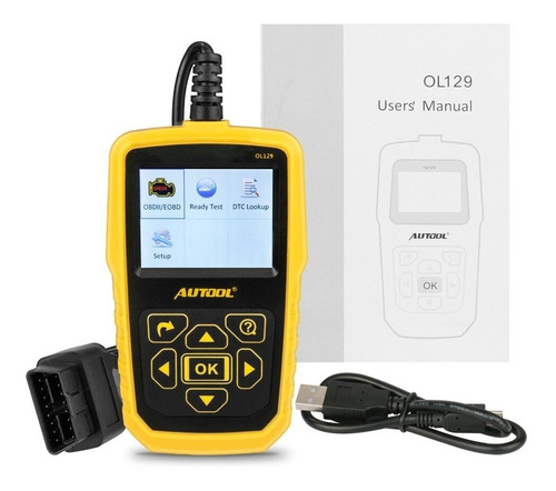 Scanner Automotriz Autool Ol129 Y Diagnóstico Batería