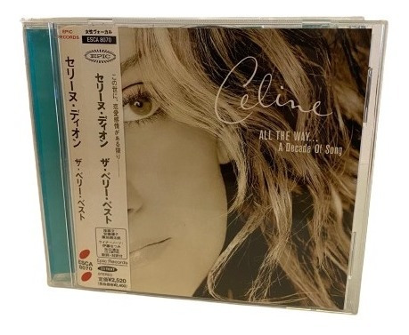 Celine*  All The Way... A Decade Of Song Cd Jap Obi Usado