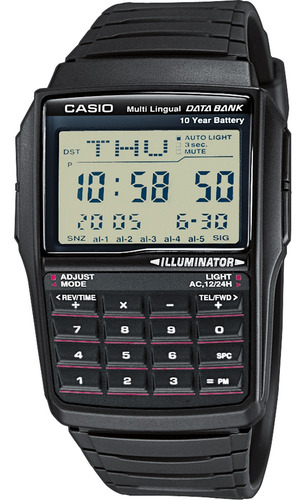 Reloj Casio Calculadora Databank Modelo Dbc-32-1a Retro