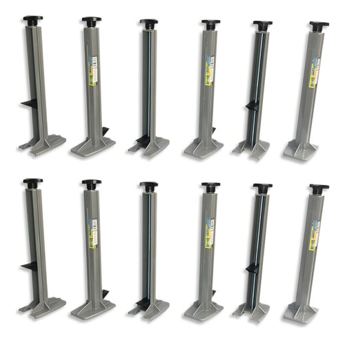 Soporte para reglas Mason de 12 niveles para colocar pisos grises