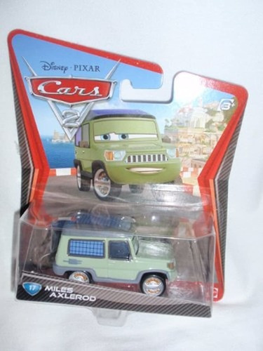 Disney 2011 Pixar Movie Cars 2 Millas Axlerod #17