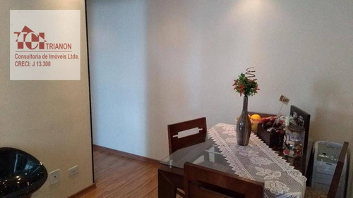 Apartamento Com 2 Dormitórios À Venda, 45 M² Por R$ 230.000,00 - Parque São Vicente - Mauá/sp - Ap3060