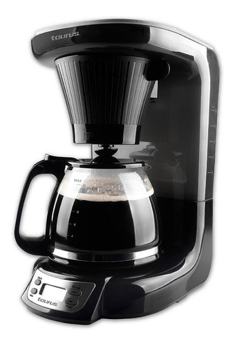 Cafetera Programable Taurus Velvet Digital, 12 Tazas Negro