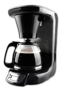 Cafetera Programable Taurus Velvet Digital, 12 Tazas Color Negro