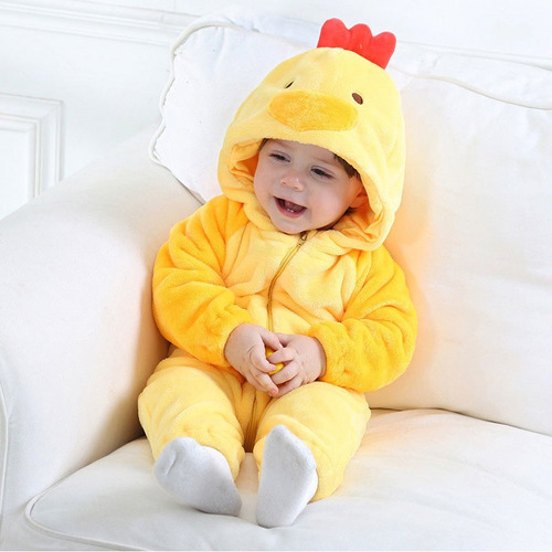 Disfraz De Pollito Amarillo Para Bebés Y Niñas