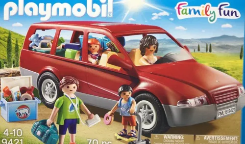 Playmobil - Coche Familiar Playmobil: Family Fun