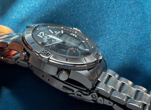 Citizen Promaster C300 World Time Raríssimo Colecionador Aço Aço Preto (Usado)