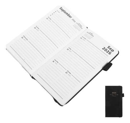 Bloc De Notas Portátil Weekly Planner 2026 Para