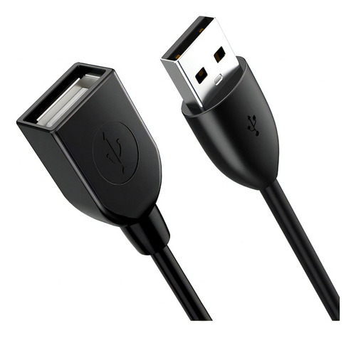 Cabo Extensor Extensão Usb 2.0 Macho X Fêmea 3m Cabletime Cor Preto