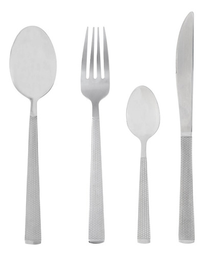 Faqueiro 16 Peças De Aço Inox Santorini - Lyor